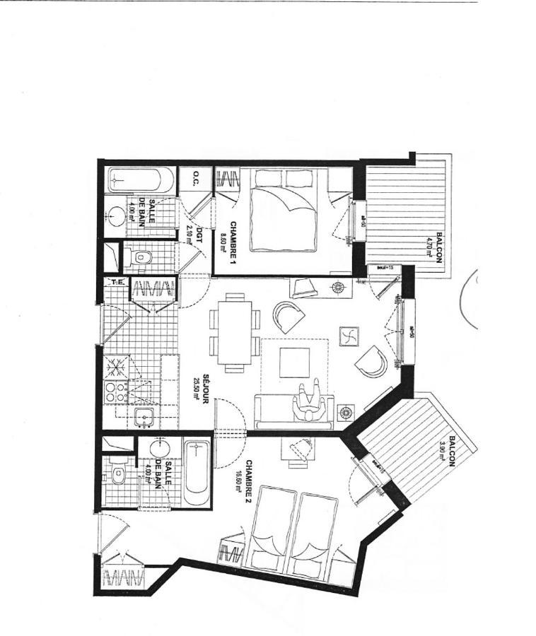 Arc 1950 Appartement 716 Manoir De Savoie Les Arcs  ภายนอก รูปภาพ